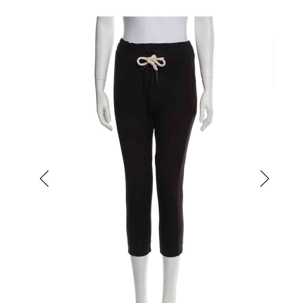 Bassike Black Relaxed Slouch Pants $360 Size 0 XS